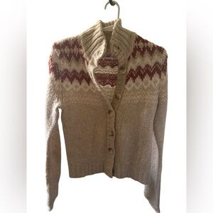 Cozy Knit Button-Up Sweater